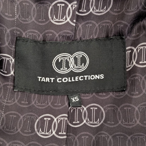 TART COLLECTIONS Vintage Military Style Jacket Coat Size XS Nieman Marcus - Picture 7 of 8